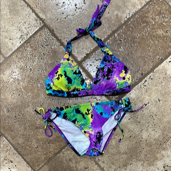 NWOT Colorful Swim Set - Picture 1 of 1